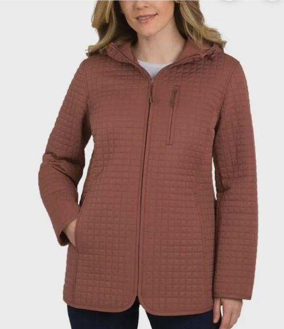 Lands' End Jackets & Blazers - Lands' End Women's Quilted Jacket LG